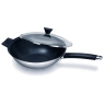 Ken Hom 32cm NS Stainless Steel Wok & Lid