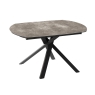 Kheops Extending Table 130-190cm Argile Closed