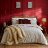 Laura Ashley Winter Pussywillow Duvet Set Cranberry Red