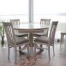 Stag Crompton Round Fixed Top Dining Table