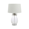 Laura Ashley Pineapple Large Table Lamp Glass With Ivory Shade