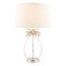 Laura Ashley Pineapple Large Table Lamp Glass With Ivory Shade