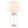 Laura Ashley Pineapple Large Table Lamp Glass With Ivory Shade