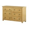 Pemberley 6 Drawer Chest - Oak