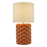 Jayden Orange Table Lamp with Shade