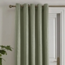 Strata Readymade Door Curtain Green