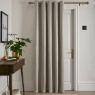Strata Readymade Door Curtain Natural