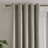 Strata Readymade Door Curtain Natural