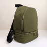 Olive Recycled Backpack