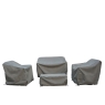 Bramblecrest Bari 2 Seater Sofa, 2 Chairs & Coffee Table Cover Khaki