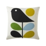 Orla Kiely Early Bird Cushion Duck Egg