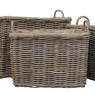Small Rectangle Basket With Ear Handles
