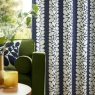 Orla Kiely Sycamore Stripe Readymade Curtains Space Blue