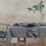 Walton & Co Chambray Tablecloth  Flint Blue - 130 x 280cm 