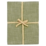 Walton & Co Chambray Tablecloth Olive - 130 x 180cm