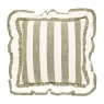 Walton & Co Wide Stripe Cushion - Olive