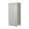 Marley 2 Door Combi Wardrobe Dove Grey