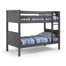 Marley Bunk Bed Anthracite Dressed