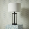 Laura Ashley Harrington Small Table Lamp Matt Black