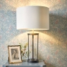 Laura Ashley Harrington Large Table Lamp Matt Black