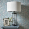 Laura Ashley Harrington Large Table Lamp Matt Black