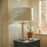 Laura Ashley Harrington Large Table Lamp Polished Nickel