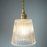 Laura Ashley Callaghan 3 Light Pendant Antique Brass