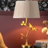 Laura Ashley Egelton Table Lamp Brass with Shade