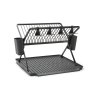 Brabantia Foldable Dish Rack Large Dark Grey