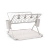 Brabantia Foldable Dish Rack Large Light Grey