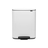 Brabantia BO 2x Pedal Bin 30L White