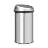 Brabantia Touch Bin 60L Matt Steel Fingerprint Proof 