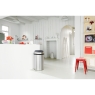 Brabantia Touch Bin 60L Matt Steel Fingerprint Proof 