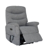 Hayden Grande Single Motor Fabric Recliner Chair