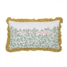 Morris Love Is Enough Cushion 50X30cm Evergreen & Coral