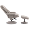 Denby Swivel Recliner Chair & Footstool Chacha Oat