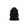 Sheepskin Single Black Rug