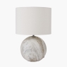 Viejo Ceramic Grey Stone Effect Table Lamp