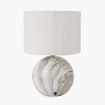 Viejo Ceramic Grey Stone Effect Table Lamp