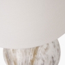 Viejo Ceramic Grey Stone Effect Table Lamp