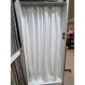 1 x Single White Voile Curtain 300 x 229cm (Bury St Edmunds)