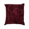 Lalique 45cm Cushion Aubergine