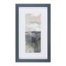 Blush Horizon Panel ll Framed Picture by Jennifer Goldberger