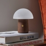 Alice  Super Mini Mushroom Lamp - Walnut