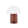 Alice  Super Mini Mushroom Lamp - Walnut