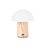 Alice  Super Mini Mushroom Lamp - White Ash