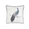 Laura Ashley Peacock Beaded 40cm Cushion Midnight