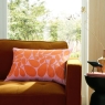 Orla Kiely Sycamore Cushion Tomato / Pink