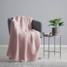 Belledorm Waffle Throw 150 X 200cm Blush