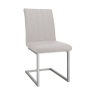 Ariel Dining Chair Light Grey PU